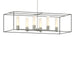 Portico Pendant in Sterling with Natural Iron Accent - 138940-SKT-MULT-85-20-GG0392 by Hubbardton Forge