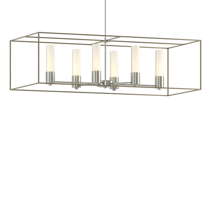 Portico Pendant in Sterling with Soft Gold Accent - 138940-SKT-MULT-85-84-GG0392 by Hubbardton Forge