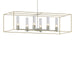 Portico Pendant in Sterling with Modern Brass Accent - 138940-SKT-MULT-85-86-II0392 by Hubbardton Forge