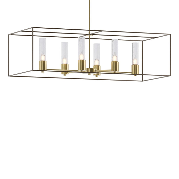 Portico Pendant in Modern Brass with Bronze Accent - 138940-SKT-MULT-86-05-II0392 by Hubbardton Forge