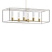 Portico Pendant in Modern Brass with Bronze Accent - 138940-SKT-MULT-86-05-II0392 by Hubbardton Forge