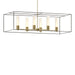 Portico Pendant in Modern Brass with Dark Smoke Accent - 138940-SKT-MULT-86-07-GG0392 by Hubbardton Forge