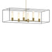 Portico Pendant in Modern Brass with Black Accent - 138940-SKT-MULT-86-10-GG0392 by Hubbardton Forge