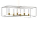 Portico Pendant in Modern Brass with Oil Rubbed Bronze Accent - 138940-SKT-MULT-86-14-II0392 by Hubbardton Forge