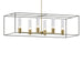 Portico Pendant in Modern Brass with Natural Iron Accent - 138940-SKT-MULT-86-20-II0392 by Hubbardton Forge