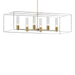 Portico Pendant in Modern Brass with Vintage Platinum Accent - 138940-SKT-MULT-86-82-II0392 by Hubbardton Forge