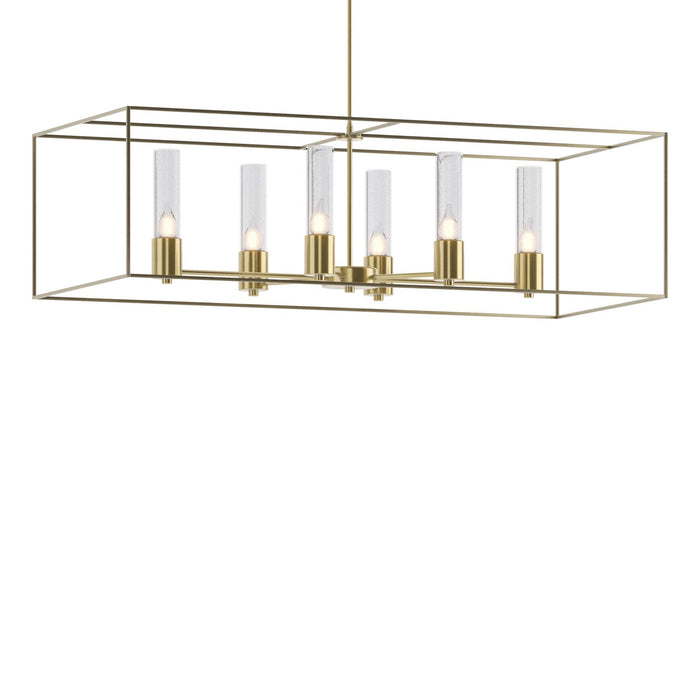 Portico Pendant in Modern Brass with Soft Gold Accent - 138940-SKT-MULT-86-84-II0392 by Hubbardton Forge