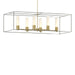 Portico Pendant in Modern Brass with Sterling Accent - 138940-SKT-MULT-86-85-GG0392 by Hubbardton Forge