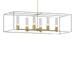 Portico Pendant in Modern Brass with Sterling Accent - 138940-SKT-MULT-86-85-II0392 by Hubbardton Forge