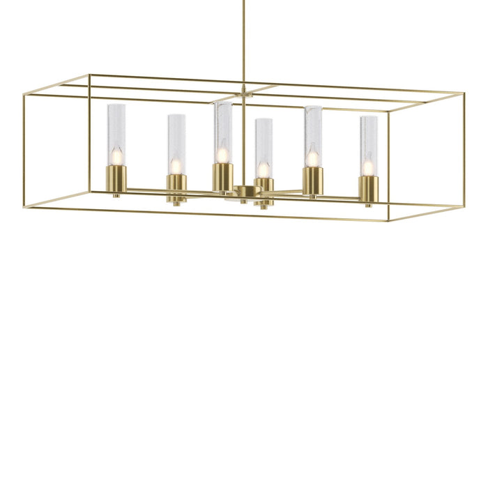 Portico Pendant in Modern Brass with Modern Brass Accent - 138940-SKT-MULT-86-86-II0392 by Hubbardton Forge