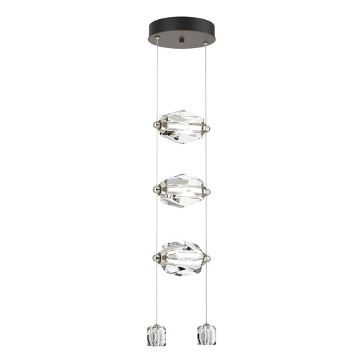 Gatsby 3-Light LED Pendant in Bronze - 139058-LED-STND-05-CR by Hubbardton Forge