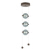 Abacus 3-Light LED Pendant in Bronze - 139059-LED-STND-05-YL0668 by Hubbardton Forge