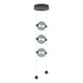 Abacus 3-Light LED Pendant in Natural Iron - 139059-LED-STND-20-YL0668 by Hubbardton Forge