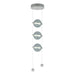 Abacus 3-Light LED Pendant in Vintage Platinum - 139059-LED-STND-82-YL0668 by Hubbardton Forge