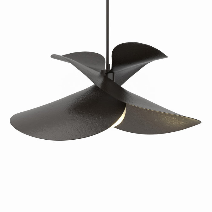 Hibiscus Large Pendant in Oil Rubbed Bronze - 139455-SKT-MULT-14 by Hubbardton Forge