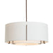 Exos Double Shade Pendant in Bronze - 139605-SKT-MULT-05-SF1590-SF2290 by Hubbardton Forge