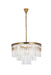 1201D26SG/RC- Sydney 9-Light Chandelier in Satin Gold by Elegant Lighting