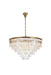 1201D44SG/RC- Sydney 33-Light Chandelier in Satin Gold by Elegant Lighting