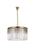 1208D26SG/RC- Sydney 8-Light Chandelier in Satin Gold by Elegant Lighting