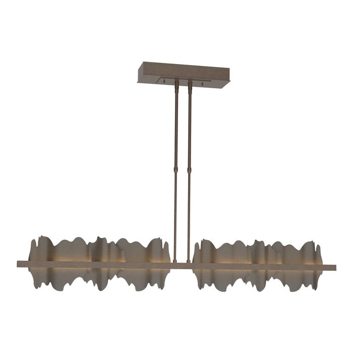 Hildene Large LED Pendant in Bronze with Dark Smoke Accent - 139652-LED-STND-05-07 by Hubbardton Forge