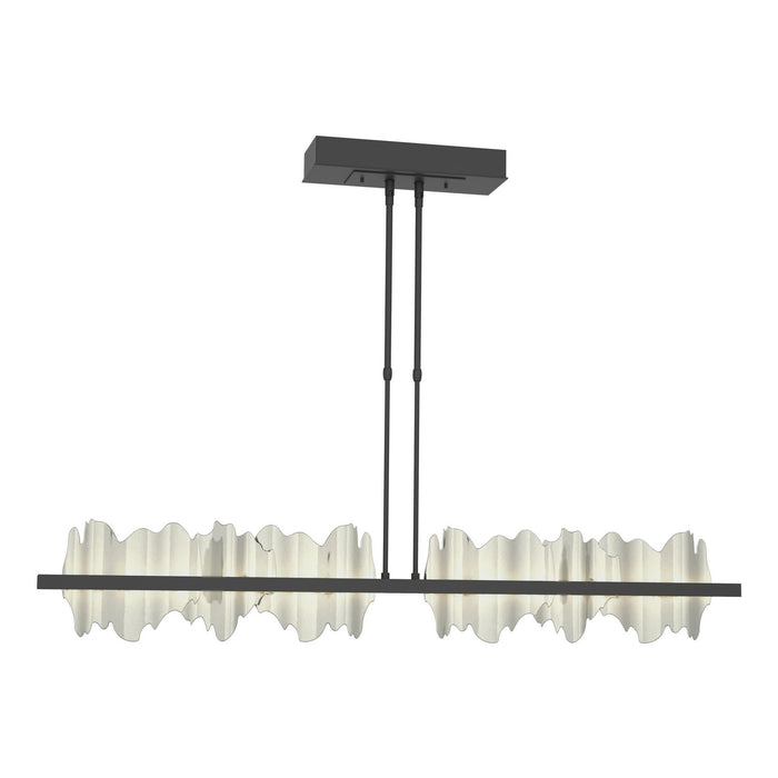 Hildene Large LED Pendant in Black with Sterling Accent - 139652-LED-STND-10-85 by Hubbardton Forge