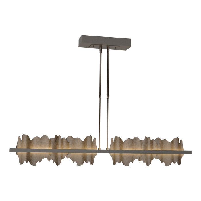 Hildene Large LED Pendant in Oil Rubbed Bronze with Bronze Accent - 139652-LED-STND-14-05 by Hubbardton Forge