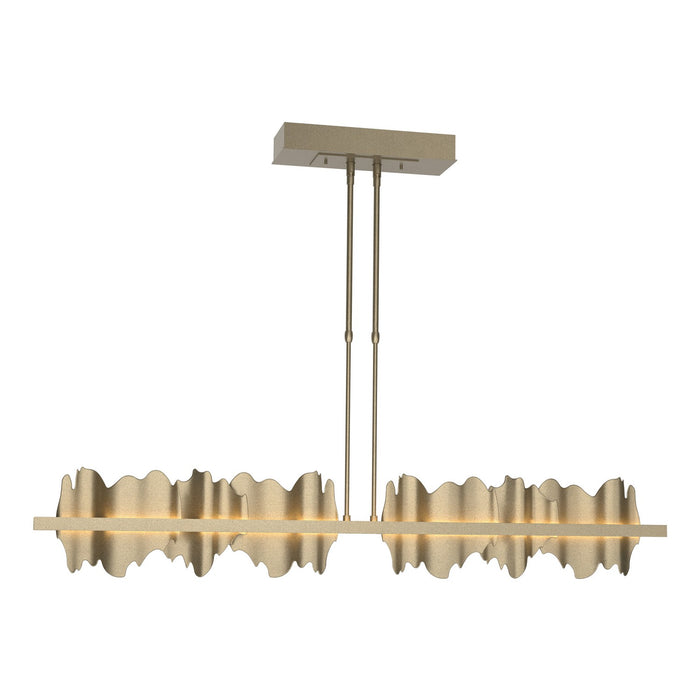 Hildene Large LED Pendant in Soft Gold with Soft Gold Accent - 139652-LED-STND-84-84 by Hubbardton Forge