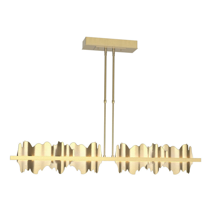 Hildene Large LED Pendant in Modern Brass with Modern Brass Accent - 139652-LED-STND-86-86 by Hubbardton Forge