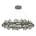 Hildene Circular LED Pendant in Natural Iron with Sterling Accent - 139653-LED-STND-20-85 by Hubbardton Forge