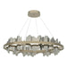 Hildene Circular LED Pendant in Soft Gold with Sterling Accent - 139653-LED-STND-84-85 by Hubbardton Forge