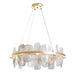 Vitre Circular LED Pendant in Modern Brass - 139660-LED-STND-86-YR0708 by Hubbardton Forge