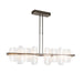 Vitre Large Linear LED Pendant in Oil Rubbed Bronze - 139661-LED-STND-14-YR0708 by Hubbardton Forge