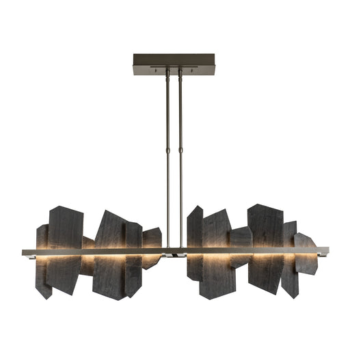 Ardesia Linear LED Pendant in Oil Rubbed Bronze - 139666-LED-STND-14-SL by Hubbardton Forge