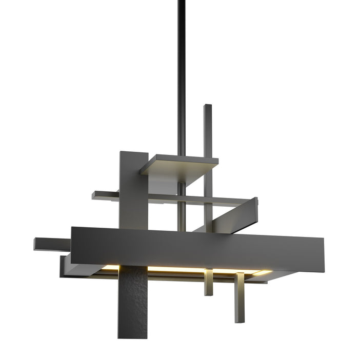 Planar Small LED Pendant in Black - 139718-LED-MULT-10 by Hubbardton Forge