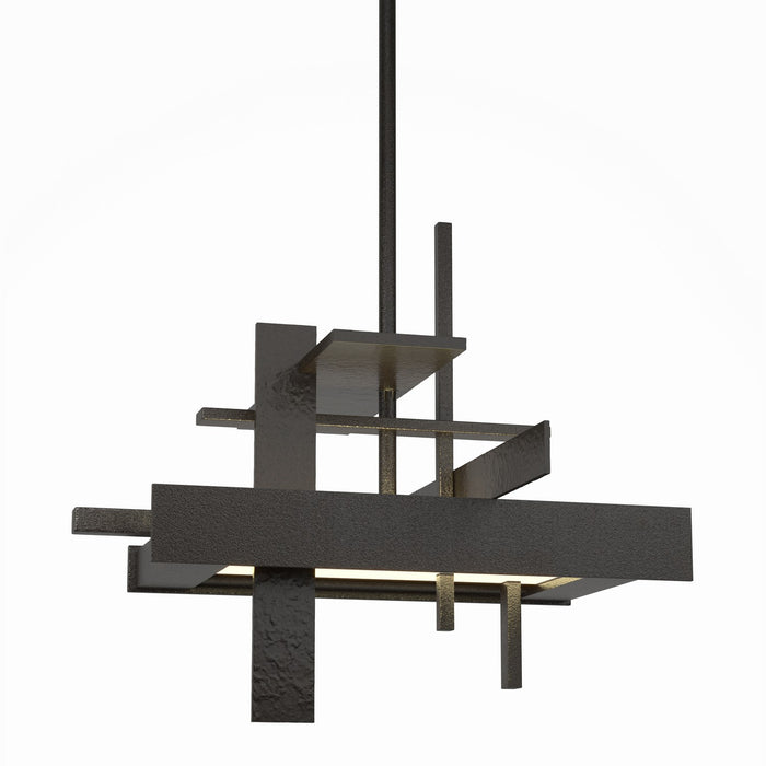 Planar Small LED Pendant in Oil Rubbed Bronze - 139718-LED-MULT-14 by Hubbardton Forge