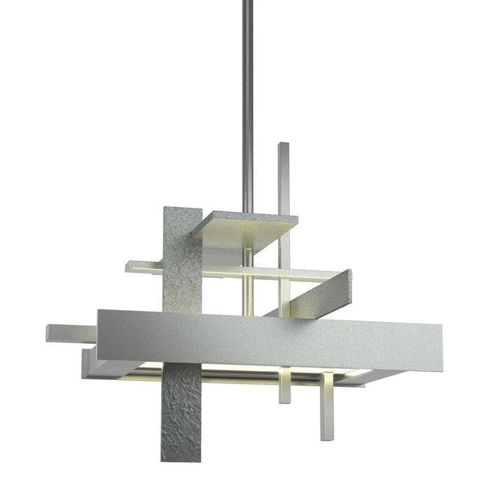 Planar Small LED Pendant in Vintage Platinum - 139718-LED-MULT-82 by Hubbardton Forge