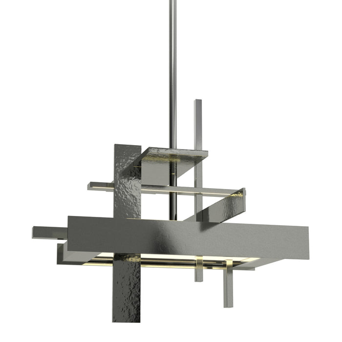 Planar Small LED Pendant in Sterling - 139718-LED-MULT-85 by Hubbardton Forge