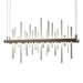 Cityscape LED Pendant in Bronze with Vintage Platinum Accent - 139725-LED-STND-05-82 by Hubbardton Forge