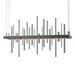 Cityscape LED Pendant in Dark Smoke with Sterling Accent - 139725-LED-STND-07-85 by Hubbardton Forge