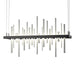 Cityscape LED Pendant in Black with Vintage Platinum Accent - 139725-LED-STND-10-82 by Hubbardton Forge