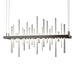 Cityscape LED Pendant in Oil Rubbed Bronze with Vintage Platinum Accent - 139725-LED-STND-14-82 by Hubbardton Forge