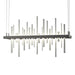 Cityscape LED Pendant in Natural Iron with Vintage Platinum Accent - 139725-LED-STND-20-82 by Hubbardton Forge