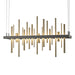 Cityscape LED Pendant in Natural Iron with Soft Gold Accent - 139725-LED-STND-20-84 by Hubbardton Forge