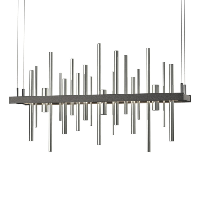 Cityscape LED Pendant in Natural Iron with Sterling Accent - 139725-LED-STND-20-85 by Hubbardton Forge