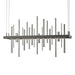 Cityscape LED Pendant in Natural Iron with Sterling Accent - 139725-LED-STND-20-85 by Hubbardton Forge