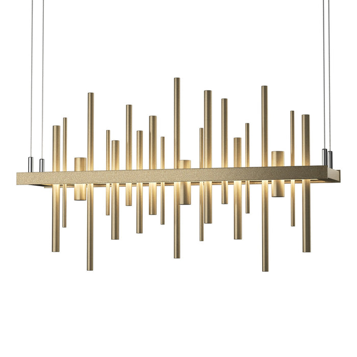 Cityscape LED Pendant in Soft Gold with Soft Gold Accent - 139725-LED-STND-84-84 by Hubbardton Forge