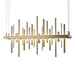 Cityscape LED Pendant in Soft Gold with Soft Gold Accent - 139725-LED-STND-84-84 by Hubbardton Forge