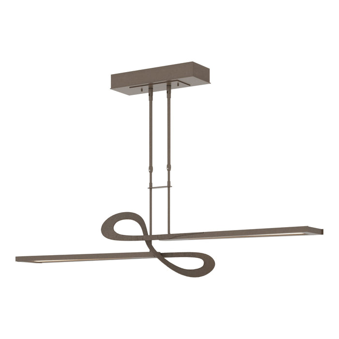 Switchback LED Pendant in Bronze - 139730-LED-STND-05 by Hubbardton Forge