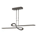 Switchback LED Pendant in Oil Rubbed Bronze - 139730-LED-STND-14 by Hubbardton Forge