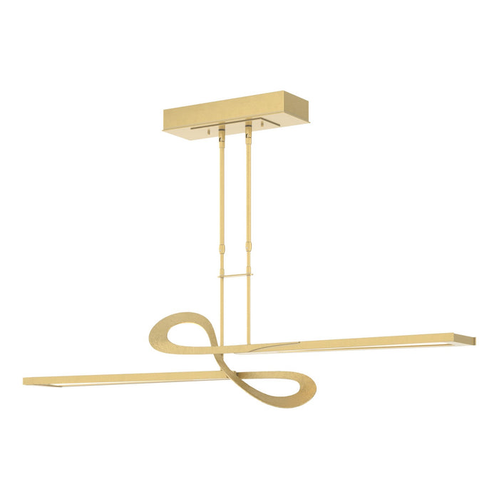 Switchback LED Pendant in Modern Brass - 139730-LED-STND-86 by Hubbardton Forge